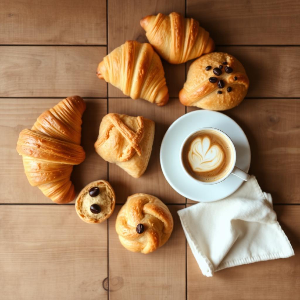 Fresh pastries